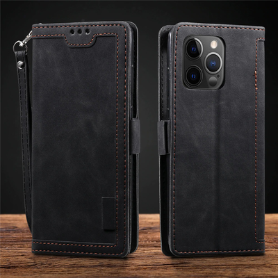 Excelsior Premium PU Leather Wallet flip Cover Case For Apple iPhone 12 Pro Max