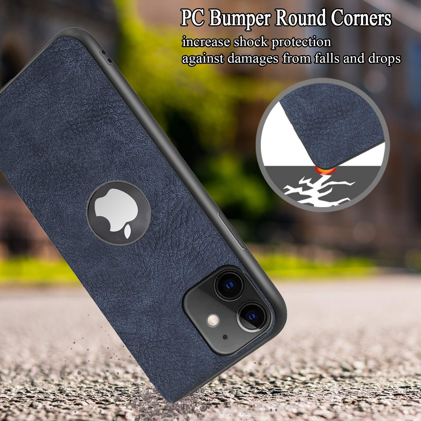 Excelsior Premium PU Leather Back Cover case For Apple iPhone 12 Mini