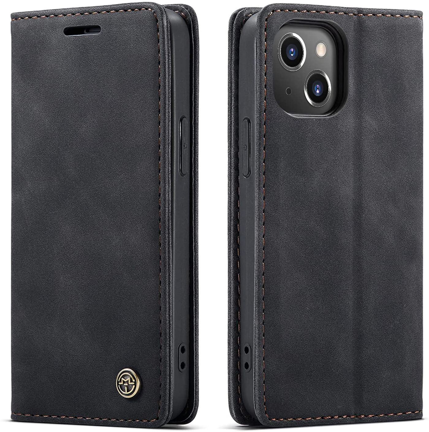 Excelsior Premium Leather Wallet flip Cover Case For Apple iPhone 13