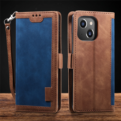 Excelsior Premium PU Leather Wallet flip Cover Case For Apple iPhone 13