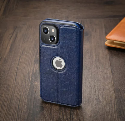 Excelsior Premium Leather Wallet flip Cover Case For Apple iPhone 13