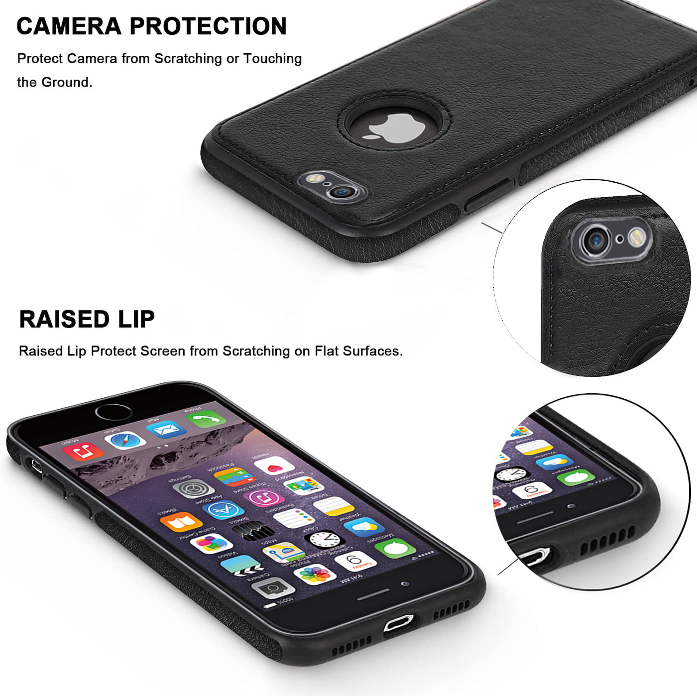 Excelsior Premium PU Leather Back Cover case For Apple iPhone 6 Plus | iPhone 6s Plus