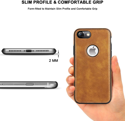 Apple iPhone 7 360 degree protection leather back case cover by excelsior