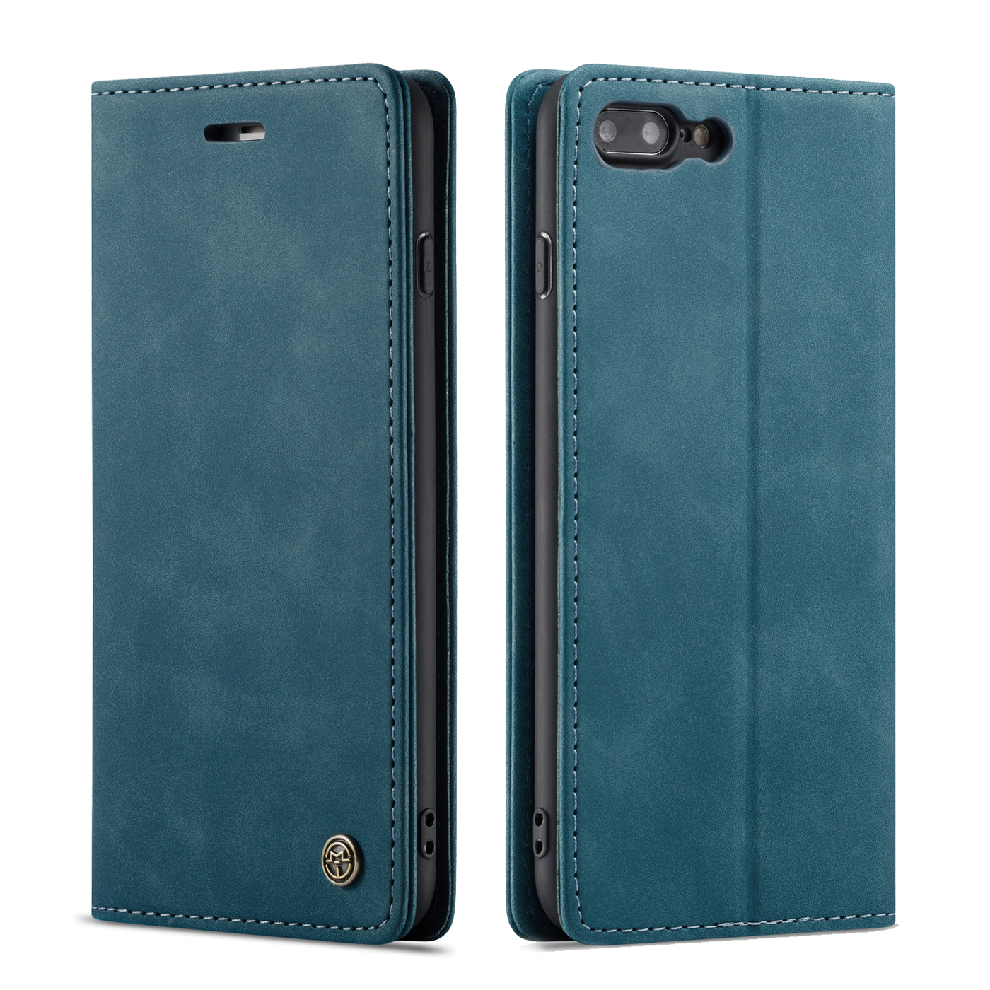 Apple iPhone 7 Plus Coffee color leather wallet flip cover case By excelsior