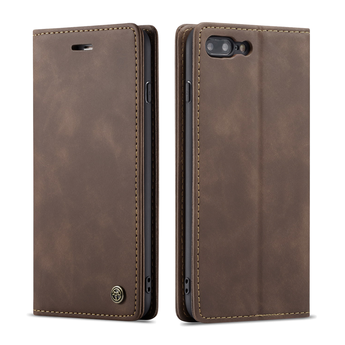 Excelsior Premium PU Leather Wallet flip Cover Case For Apple iPhone 6 Plus | 7 Plus | 8 Plus