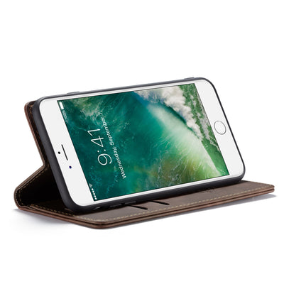 Excelsior Premium PU Leather Wallet flip Cover Case For Apple iPhone 6 Plus | 7 Plus | 8 Plus