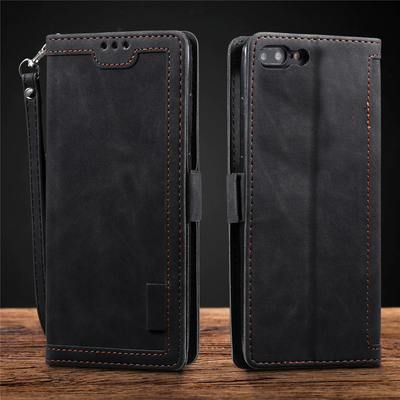 Excelsior Premium PU Leather Wallet flip Cover Case For Apple iPhone 7 Plus | 8 Plus