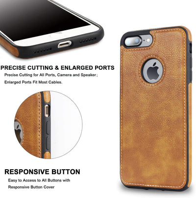 Apple iPhone 7 Plus high quality premium and unique designer leather case cover