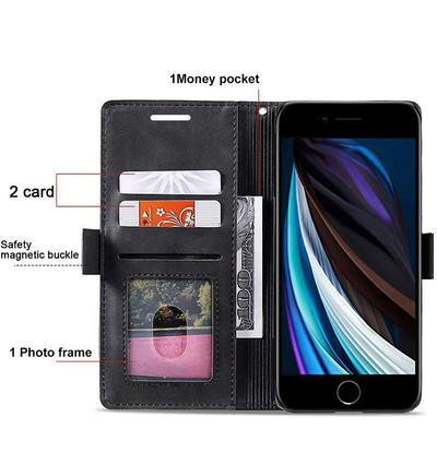 Excelsior Premium PU Leather Wallet flip Cover Case For Apple iPhone 6 | 7 | 8 | SE 2020 | SE 2022
