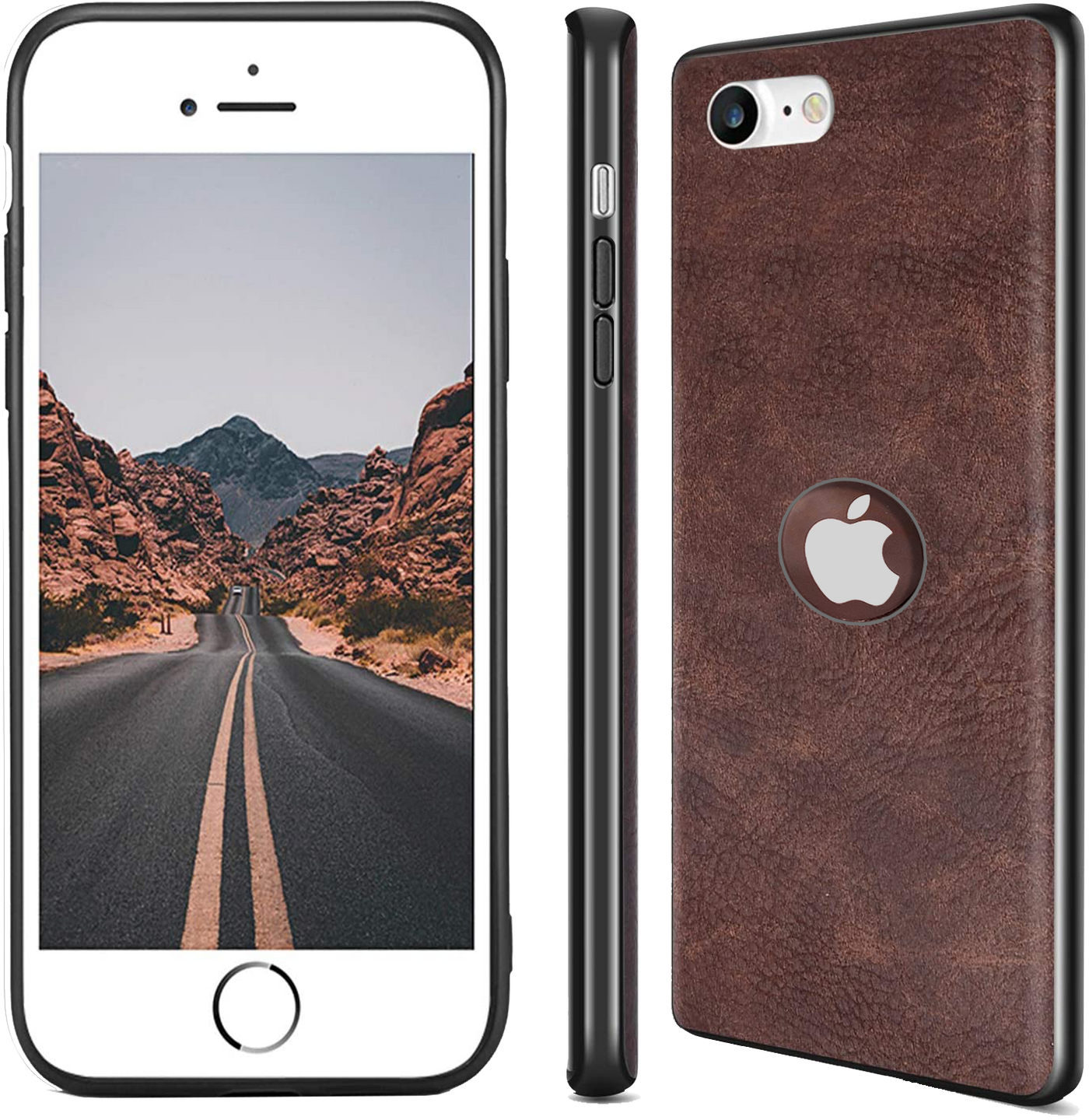 Apple iPhone SE 2020 iPhone 7 iPhone 8 coffee color back cover case
