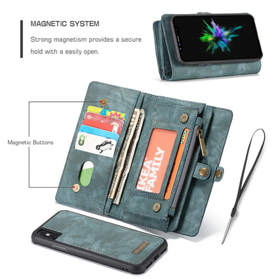 Apple iPhone X Magnetic flip Wallet case cover
