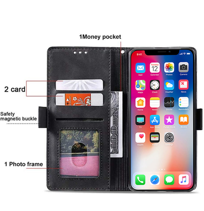 Excelsior Premium PU Leather Wallet flip Cover Case For Apple iPhone X | Xs