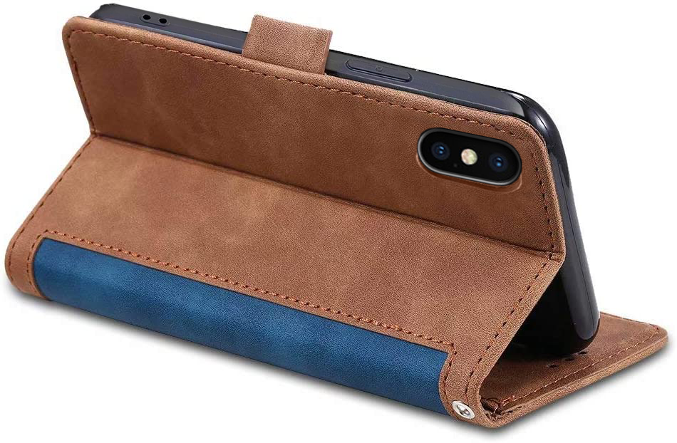 Excelsior Premium PU Leather Wallet flip Cover Case For Apple iPhone X | Xs