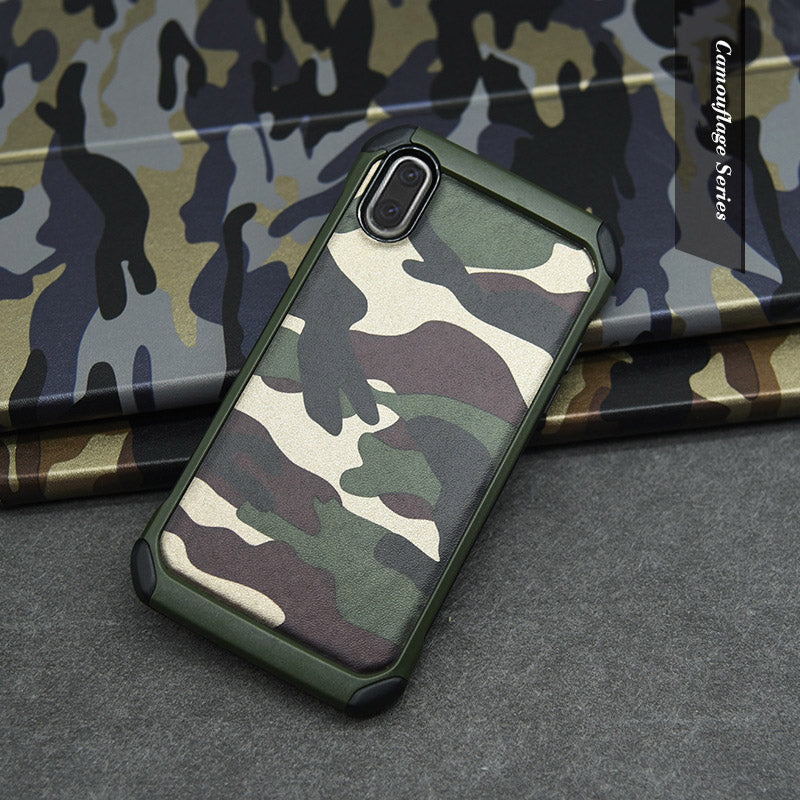 Apple iPhone X Military Design Back Cover