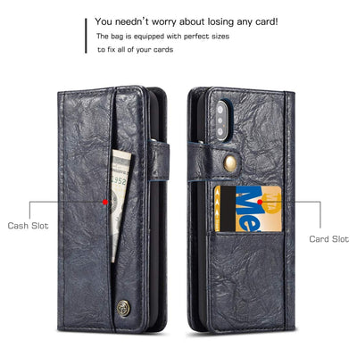 Apple iPhone XS Max 360 degree protection leather wallet flip cover by excelsior