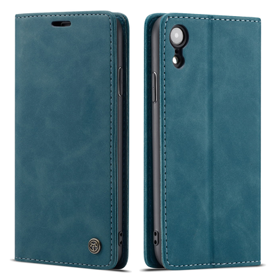 Apple iPhone XR Premium PU Leather Wallet flip Cover Case By Excelsior