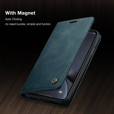 Apple iPhone XR Premium PU Leather Wallet flip Cover Case By Excelsior