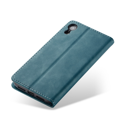Apple iPhone XR Premium PU Leather Wallet flip Cover Case By Excelsior