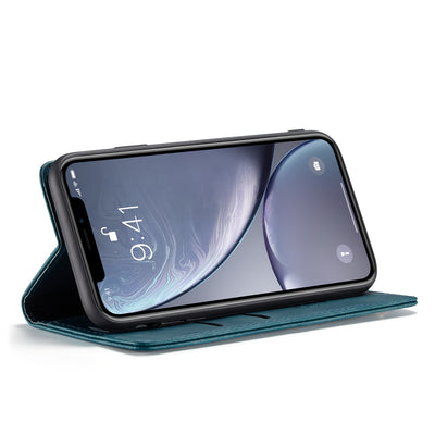 Apple iPhone XR Premium PU Leather Wallet flip Cover Case By Excelsior