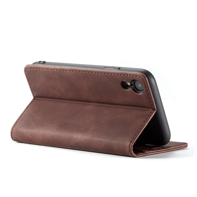 Excelsior Premium PU Leather Wallet flip Cover Case For Apple iPhone XR