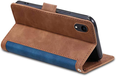 Excelsior Premium PU Leather Wallet flip Cover Case For Apple iPhone XR