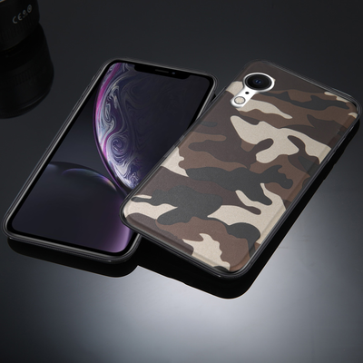 Excelsior Premium Military Design Silicon Back Cover Case for Apple iPhone XR