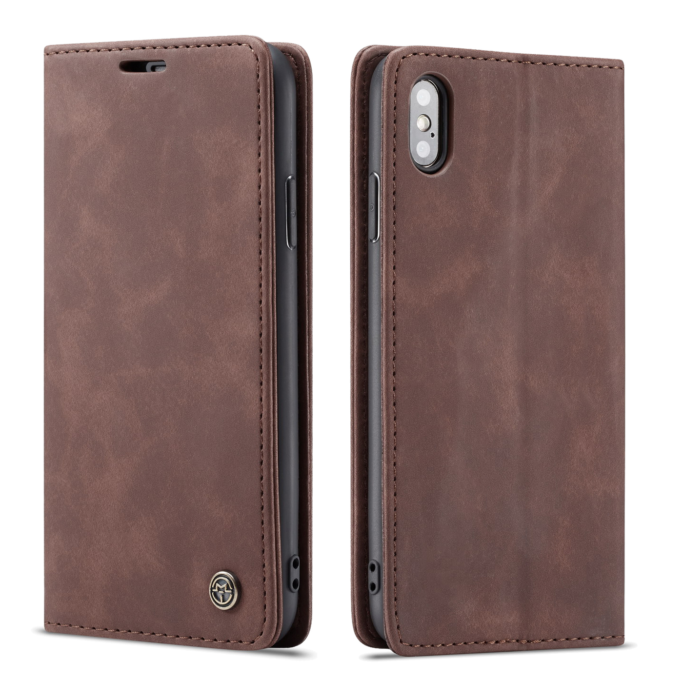 Excelsior Premium PU Leather Wallet flip Cover Case For Apple iPhone X | XS