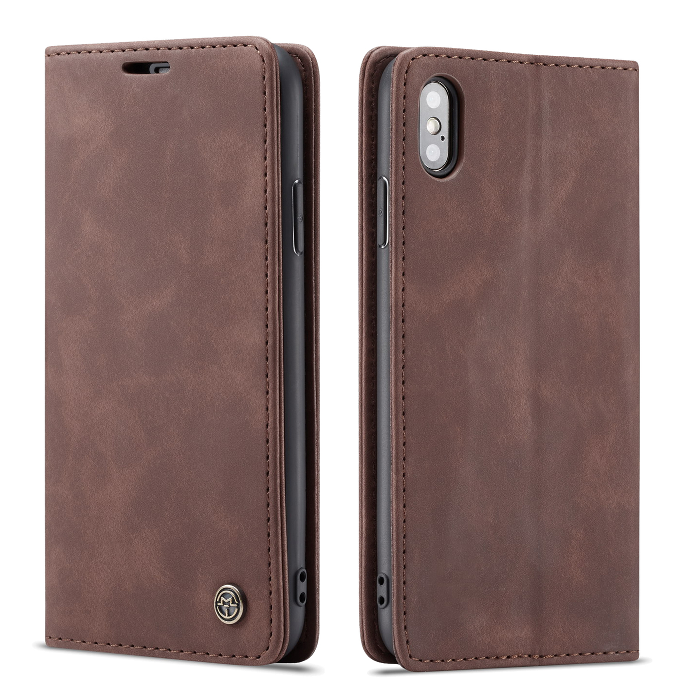 Apple iPhone XS Max 360 degree protection leather wallet flip cover by excelsior