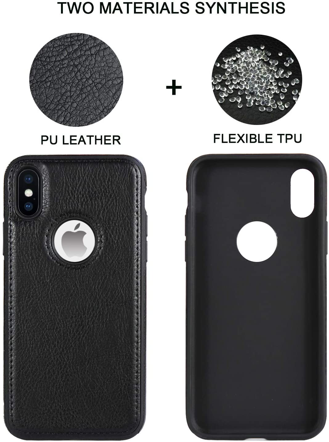 Excelsior Premium PU Leather Back Cover case For Apple iPhone XS Max