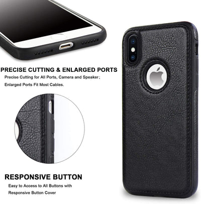 Excelsior Premium PU Leather Back Cover case For Apple iPhone XS Max