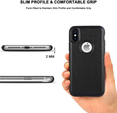 Excelsior Premium PU Leather Back Cover case For Apple iPhone XS Max