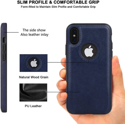 Excelsior Premium PU Leather Back Cover case For Apple iPhone XS Max